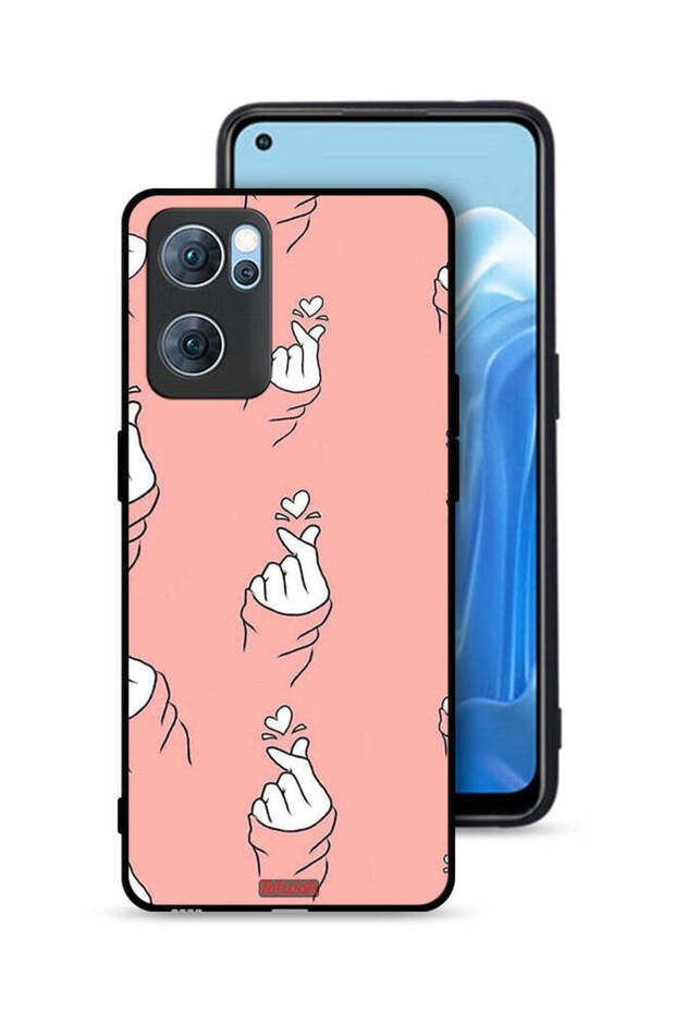 غطاء حماية لهاتف Oppo Reno7 5G مع علامات Snaps