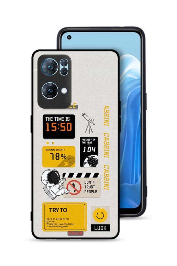 غطاء حماية لهاتف Oppo Reno7 Pro 5G - لا تثق بالناس