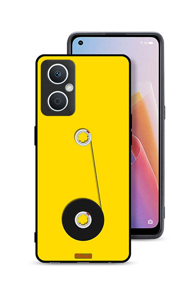 Oppo A96 5G (China) Protective Case Cover Cassette Wheel Art