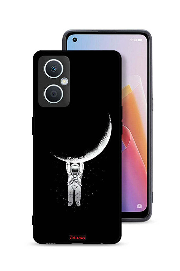 غطاء حماية لهاتف Oppo A96 5G (الصين) معلق من القمر