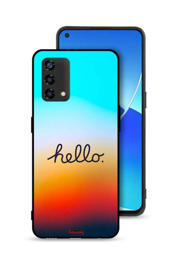 Oppo A95 4G Protective Case Cover Hello