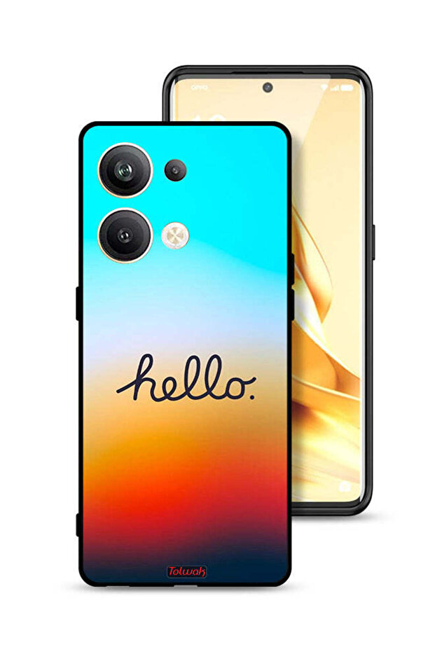 Oppo Reno9 Pro Plus 5G Protective Case Cover Hello
