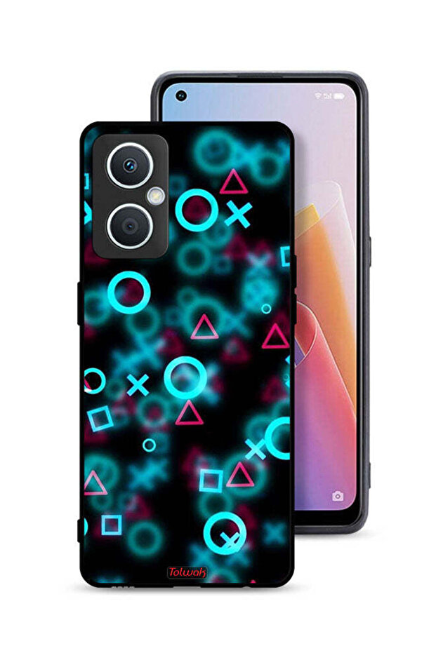 غطاء حماية لهاتف Oppo A96 5G (الصين) أيقونات لعبة الحبار صغيرة