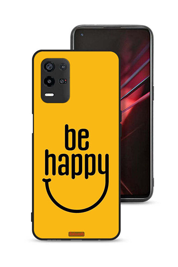 Oppo K9x Protective Case Cover Be Happy