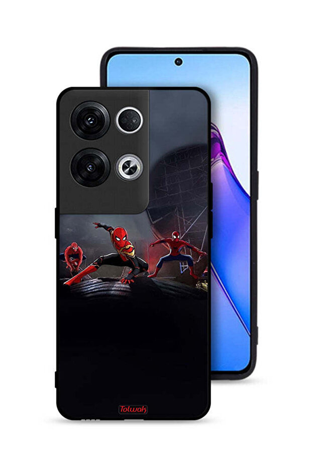 Oppo Reno8 Pro Plus 5G Protective Case Cover Three Spiders
