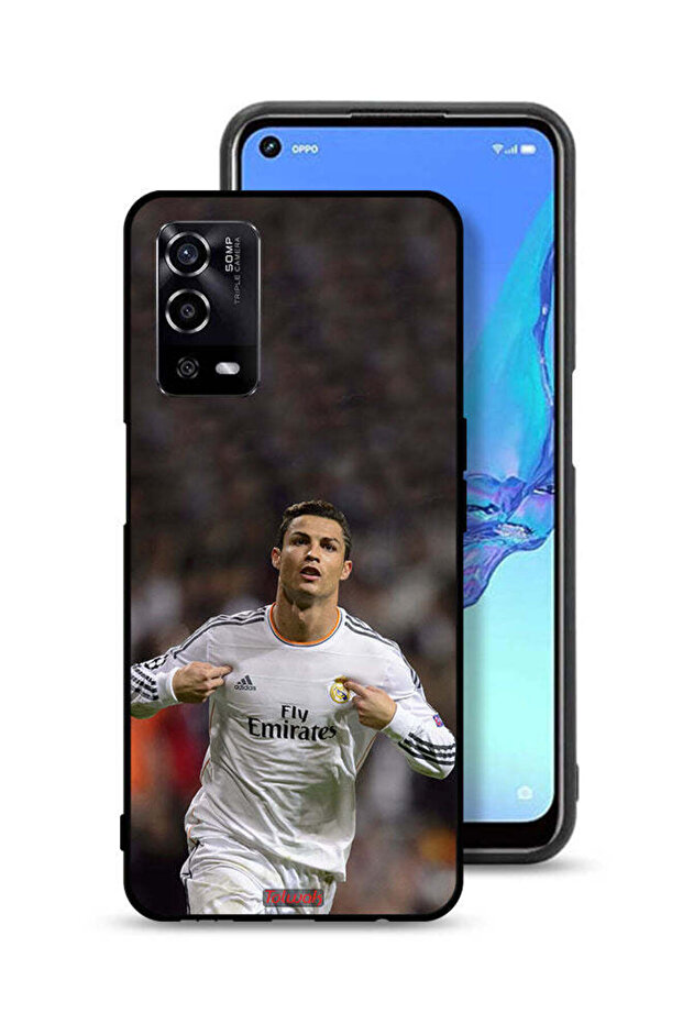 غطاء حماية لهاتف Oppo A55 4G كريستيانو رونالدو