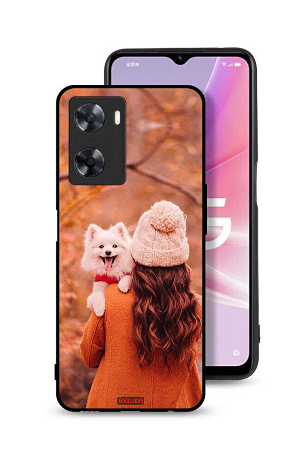 غطاء حماية لهاتف Oppo A57s يحمل جروًا