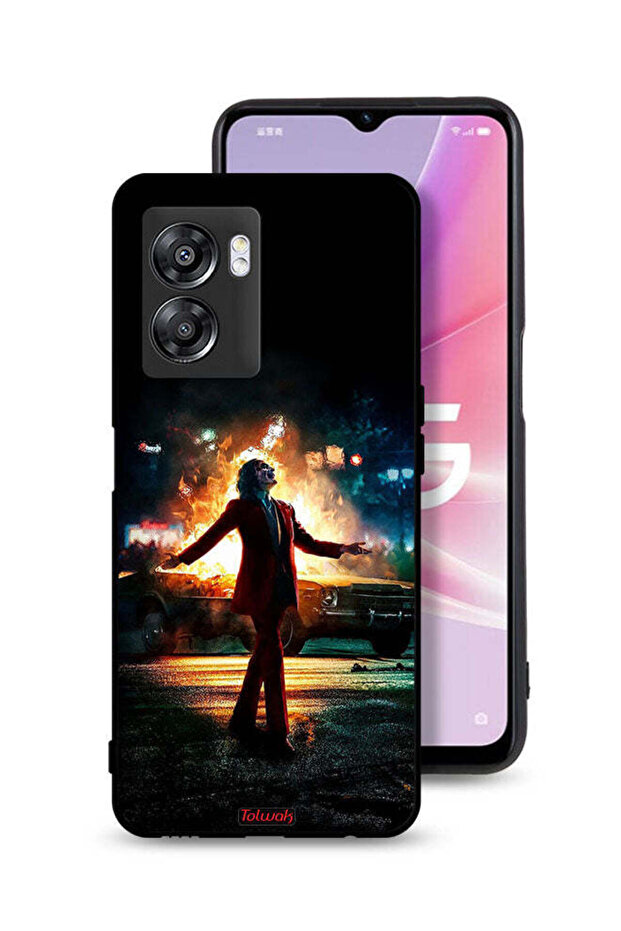 Oppo A57 5G Protective Case Cover Joker Happy Mode