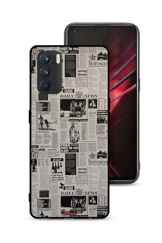 غطاء حماية لهاتف Oppo K9 Pro مع تسجيل صحفي