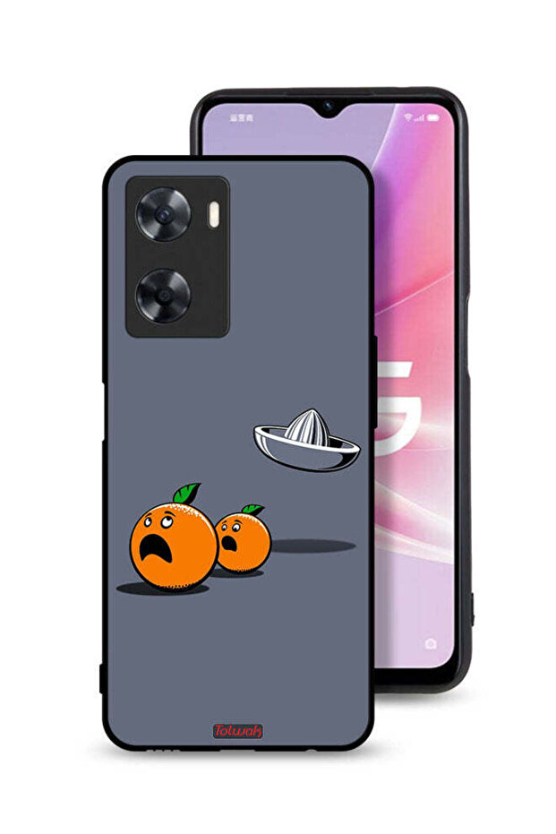 Oppo A77s Protective Case Cover Minimalism Digital Art Humor