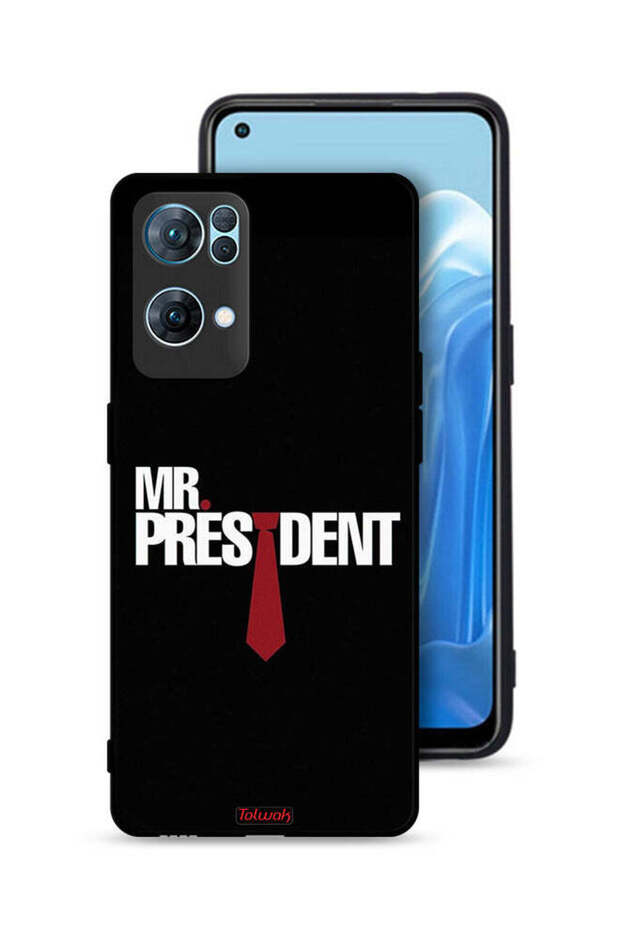غطاء حماية لهاتف Oppo Reno7 Pro 5G Mr President