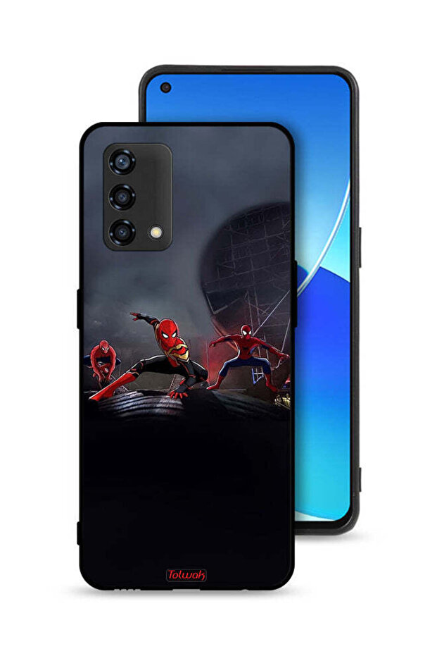Oppo Reno6 Lite Protective Case Cover Three Spiders