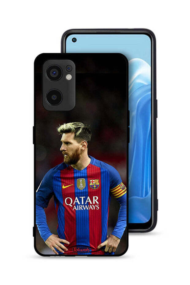 غطاء حماية Oppo Reno7 SE 5G ميسي برشلونة