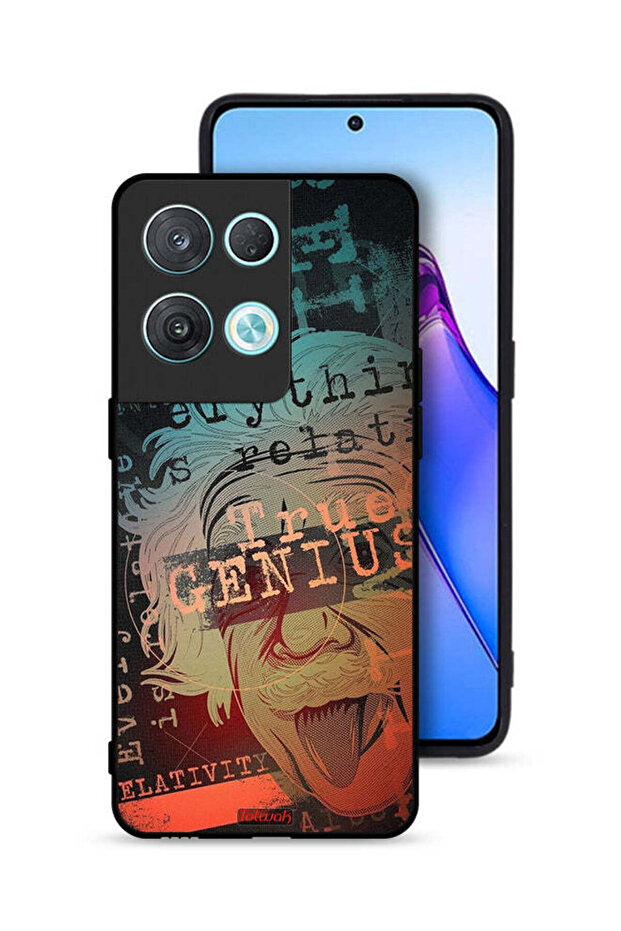 غطاء حماية لهاتف Oppo Reno8 Pro 5G - عبقري حقيقي