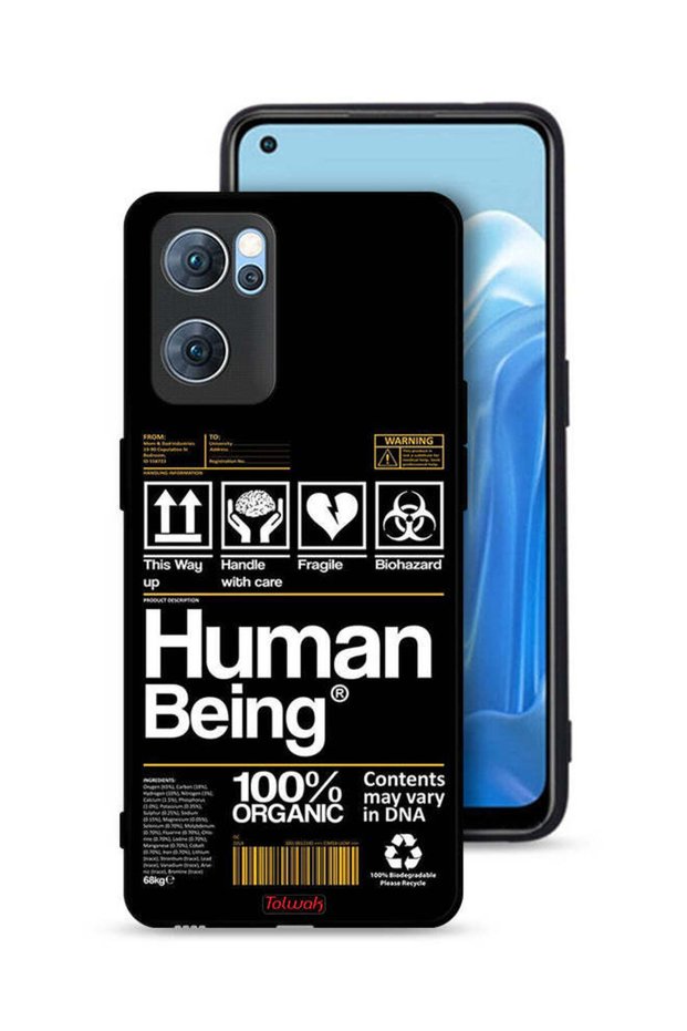 غطاء حماية لهاتف Oppo Reno7 5G ملصق إنسان