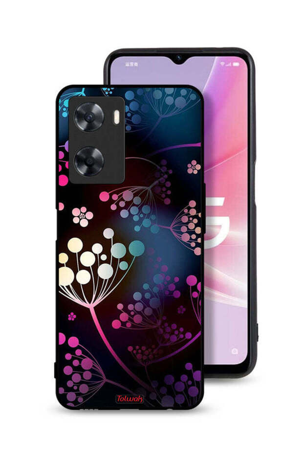 غطاء حماية بنمط لهاتف Oppo A77 4G - 1