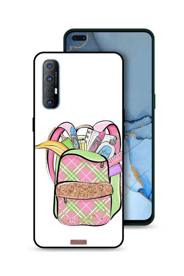 Oppo Reno3 Pro 4G Protective Case Cover Unicorn Girl Bag