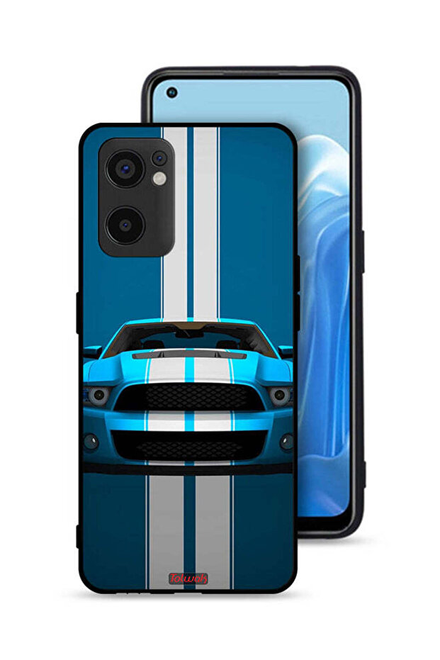 Oppo Reno7 SE 5G Protective Case Cover Car Abstract Art