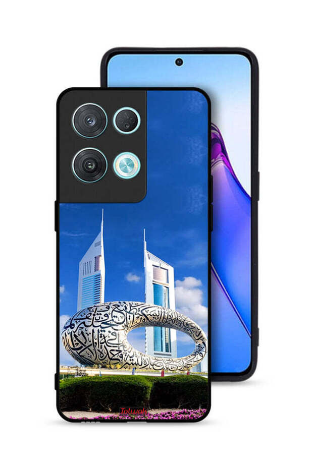 غطاء حماية لهاتف Oppo Reno8 Pro 5G - متحف دبي