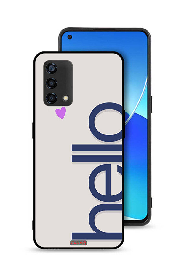 Oppo Reno6 Lite Protective Case Cover Hello