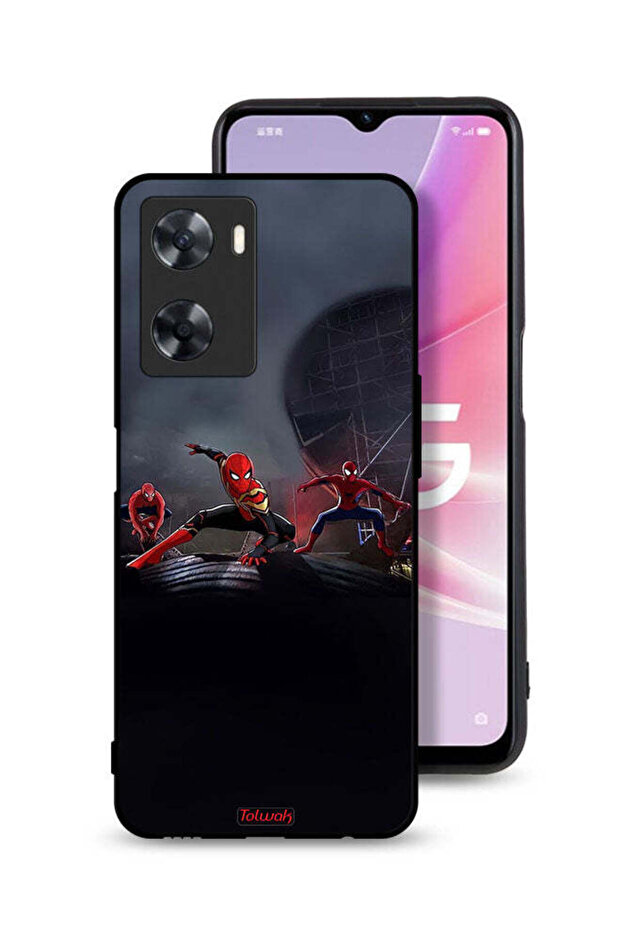 Oppo A77s Protective Case Cover Three Spiders
