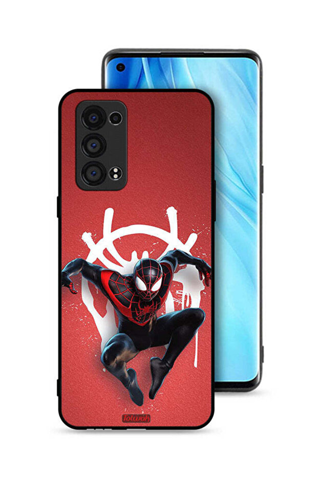 غطاء حماية لهاتف Oppo Reno6 Pro Plus 5G سبايدرمان