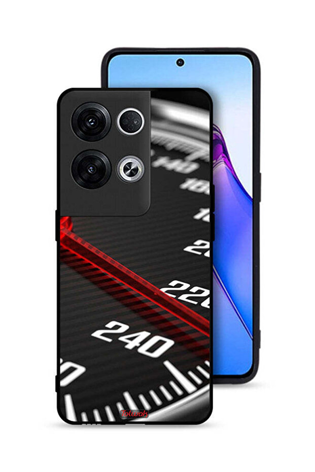 غطاء حماية لجهاز Oppo Reno8 Pro Plus 5G مع عداد السرعة