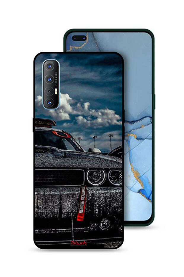 غطاء حماية لهاتف Oppo Reno3 Pro 4G، قم بإزالته قبل القيادة