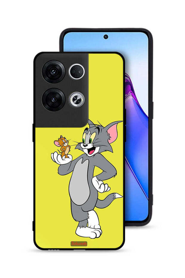 غطاء حماية لهاتف Oppo Reno8 Pro Plus 5G بتصميم توم وجيري