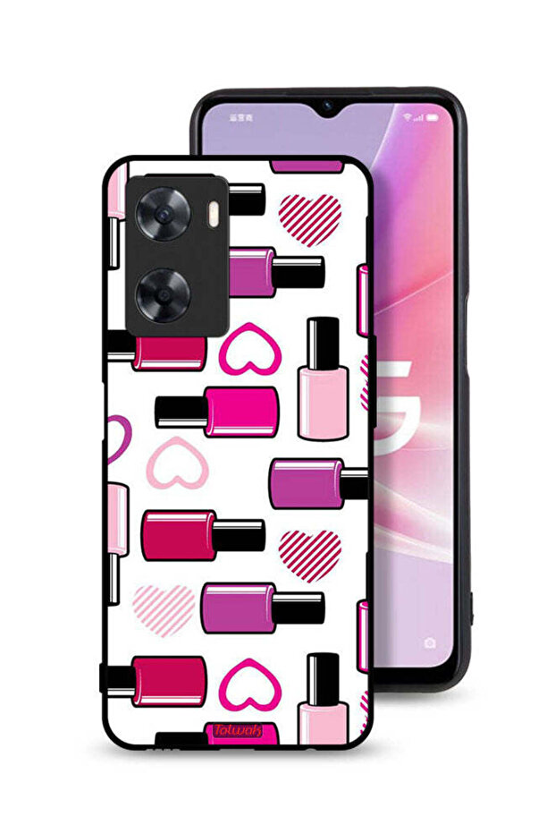 غطاء حماية لهاتف Oppo A57s - محبو أحمر الشفاه