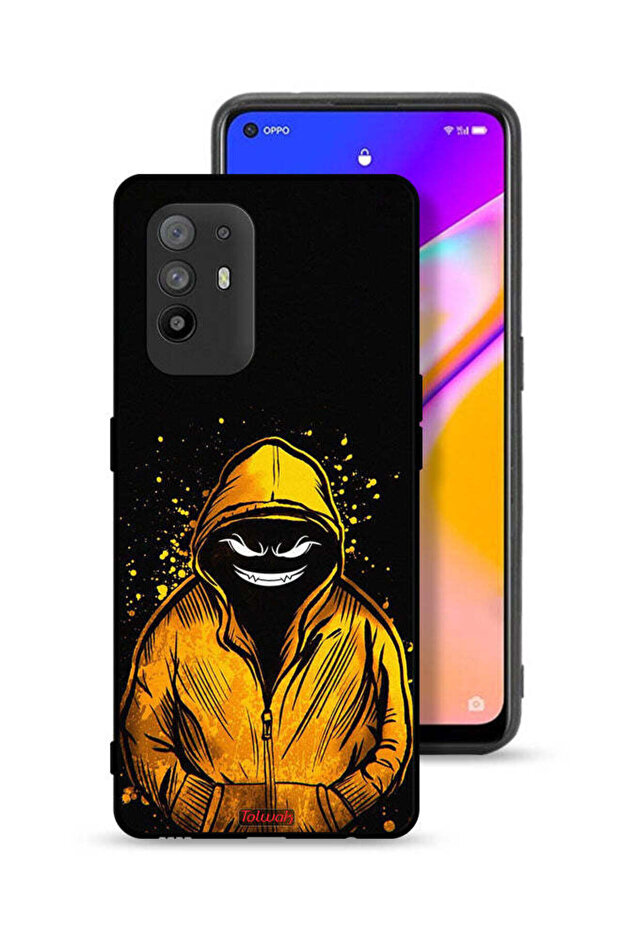 غطاء حماية لهاتف Oppo A95 5G برسومات مارشميلو بوي