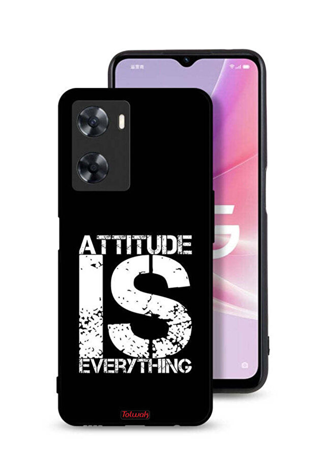 Oppo A77s Protective Case Cover Attitude Is Everything