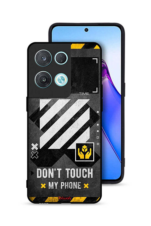 Oppo Reno8 Pro 5G Protective Case Cover Do Not Touch My Phone