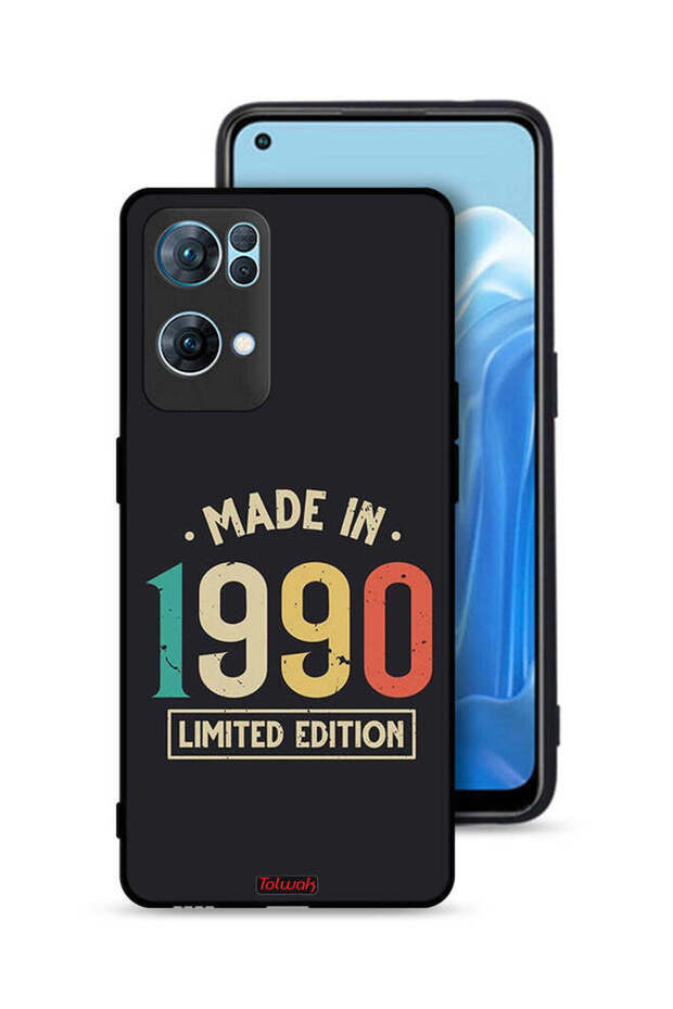 غطاء حماية لهاتف Oppo Reno7 Pro 5G، إصدار محدود، صنع عام 1990