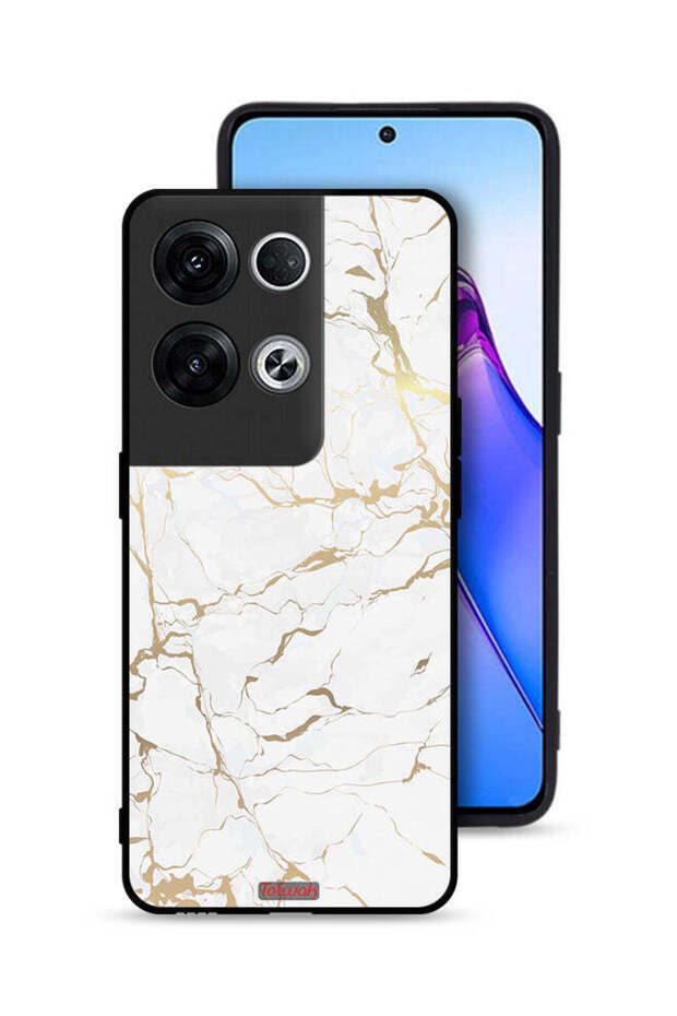 غطاء حماية لهاتف Oppo Reno8 Pro Plus 5G بنمط رخامي