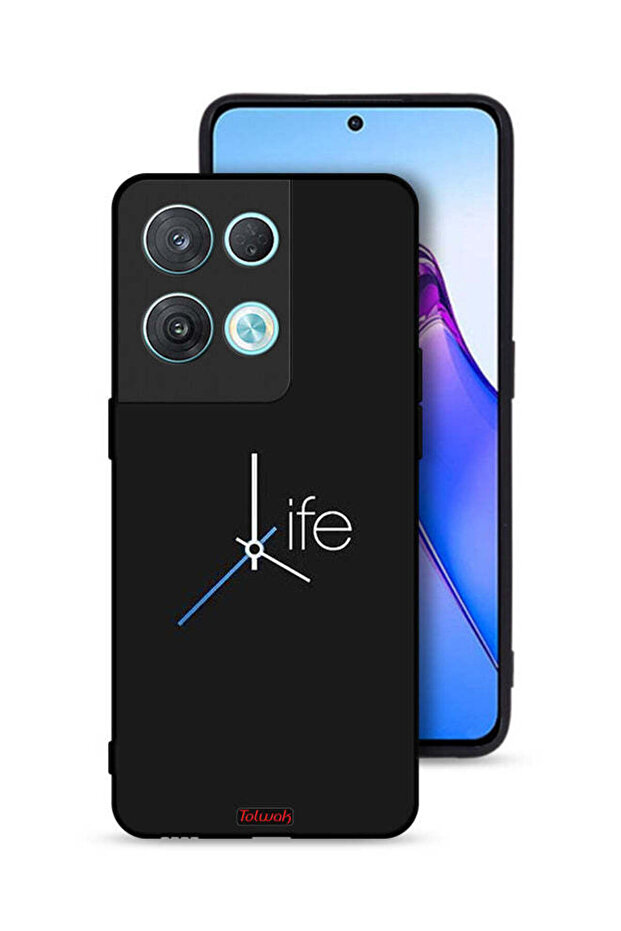 Oppo Reno8 Pro 5G Protective Case Cover Life Clock