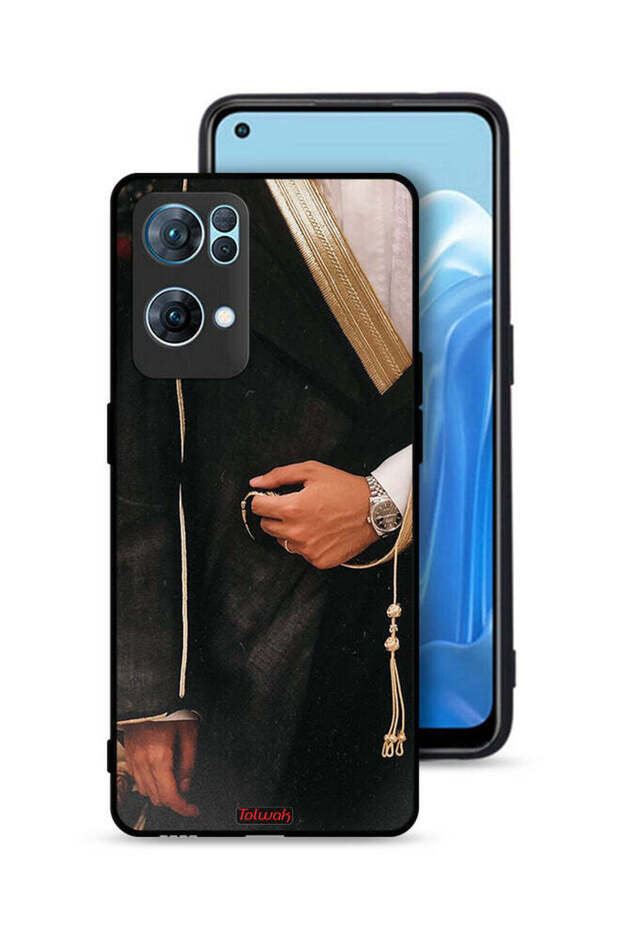 غطاء حماية لهاتف Oppo Reno7 Pro 5G - تصميم عربي