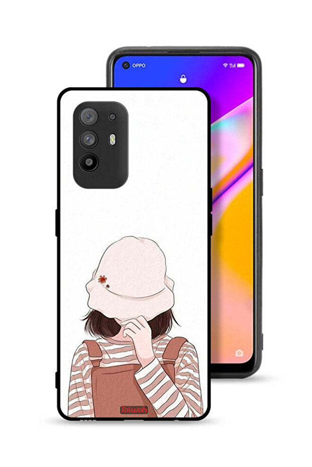 غطاء حماية لهاتف Oppo A95 5G بغطاء للوجه