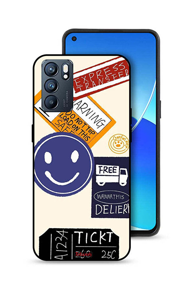 Oppo Reno6 5G Protective Case Cover Free Express Transfer Sticker