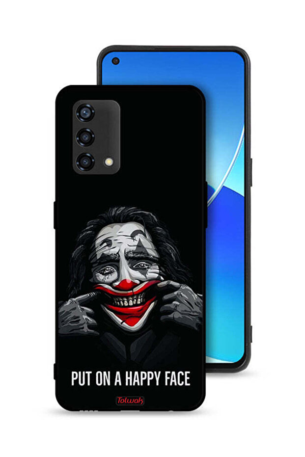 Oppo A95 4G Protective Case Cover Put On Happy Face