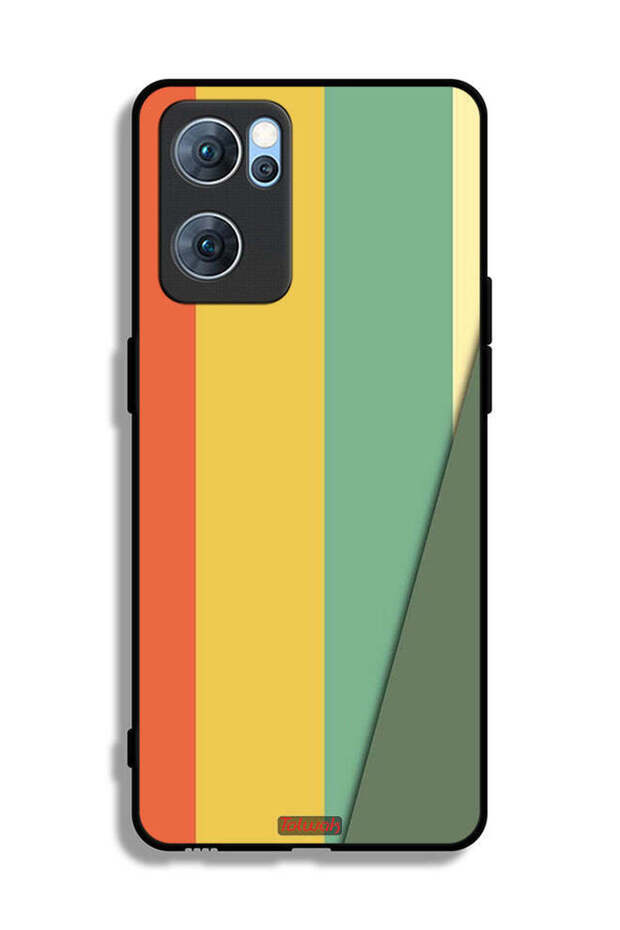 غطاء حماية لهاتف Oppo Reno7 5G بنمط بسيط - 2