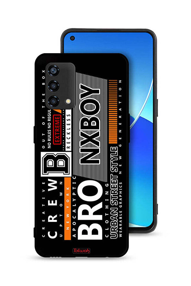 Oppo A95 4G Protective Case Cover Urban Street Style
