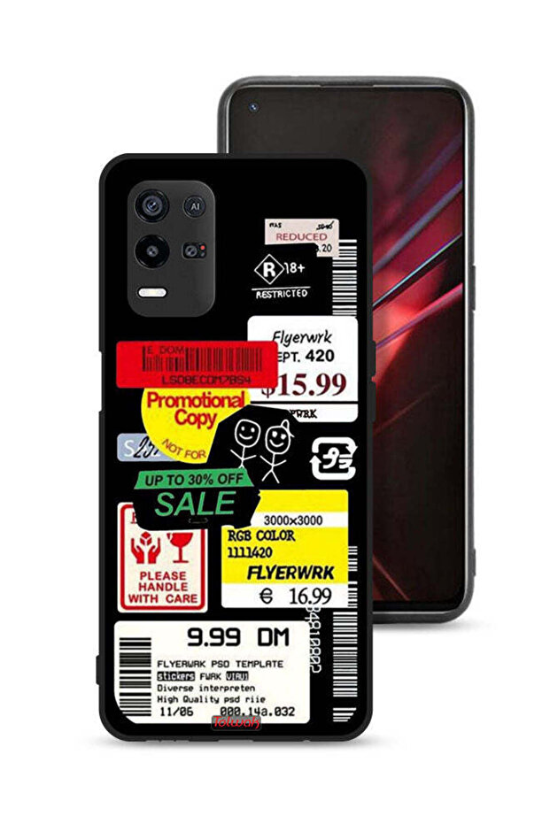 ملصق ترويجي لغطاء حماية Oppo K9x