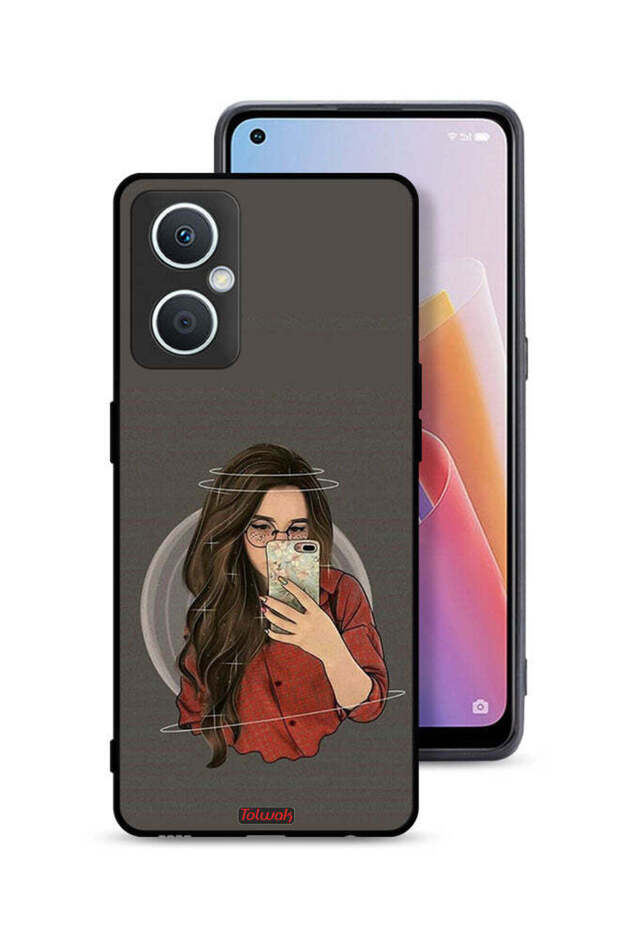 غطاء حماية لهاتف Oppo A96 5G (الصين) لالتقاط صور سيلفي