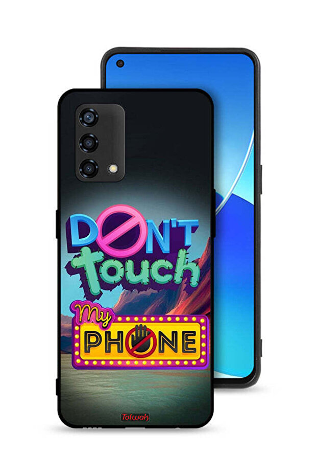 Oppo A95 4G Protective Case Cover Do Not Touch My Phone