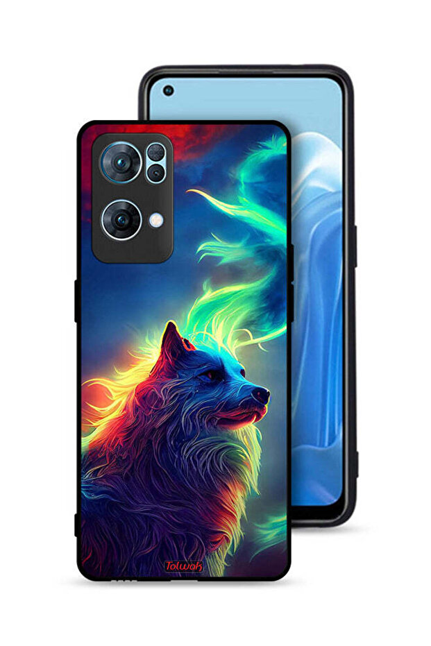 Oppo Reno7 Pro 5G Protective Case Cover Wolf - 1
