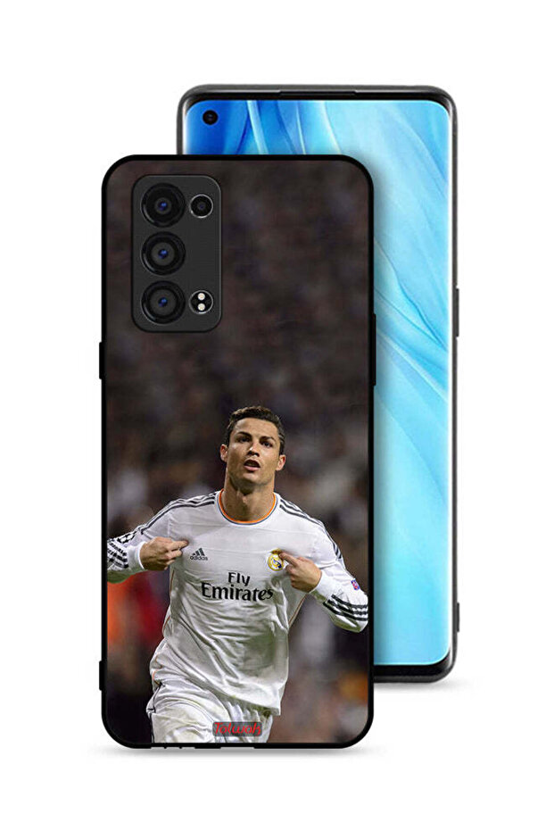 غطاء حماية لهاتف Oppo Reno6 Pro Plus 5G كريستيانو رونالدو