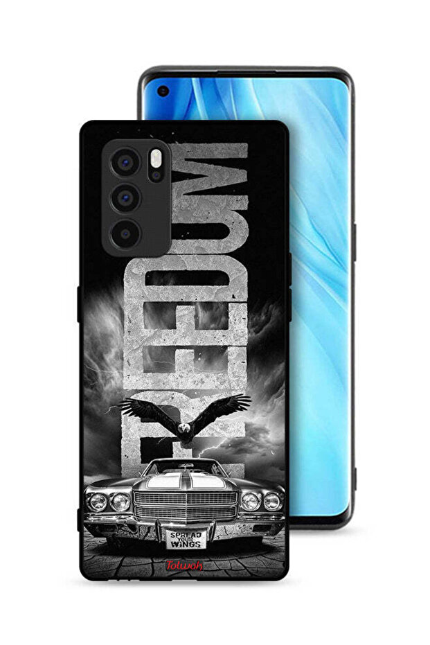 غطاء حماية Oppo Reno6 Pro 5G بتصميم Freedom Art