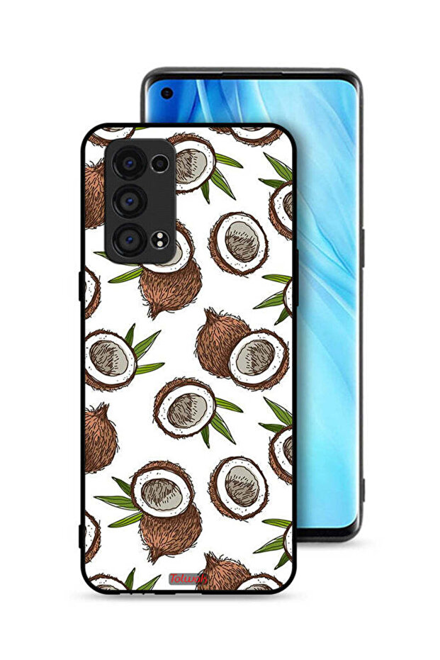 غطاء حماية لهاتف Oppo Reno6 Pro Plus 5G - لون جوز الهند
