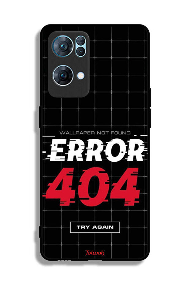 غطاء حماية لهاتف Oppo Reno7 Pro 5G مع الخطأ 404 - 2